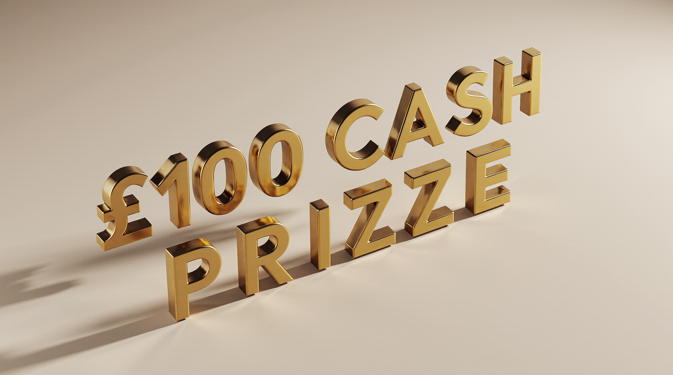 £100 Cash Prize